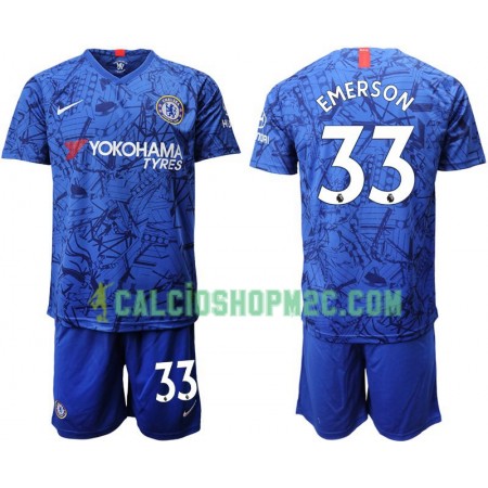 Chelsea Emerson 33 Bambino Maglia Prima 2019/2020 Manica Corta (+ Pantaloncini)